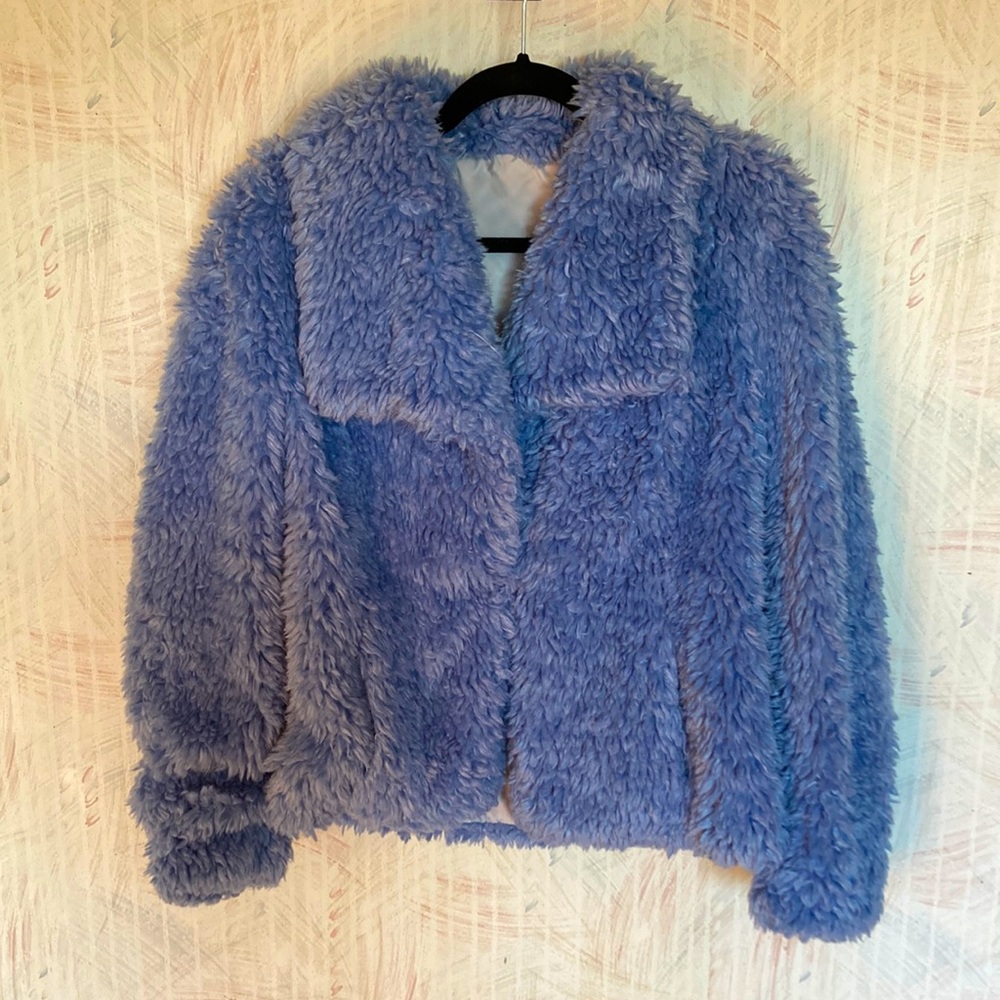 Medium, fuzzy jacket